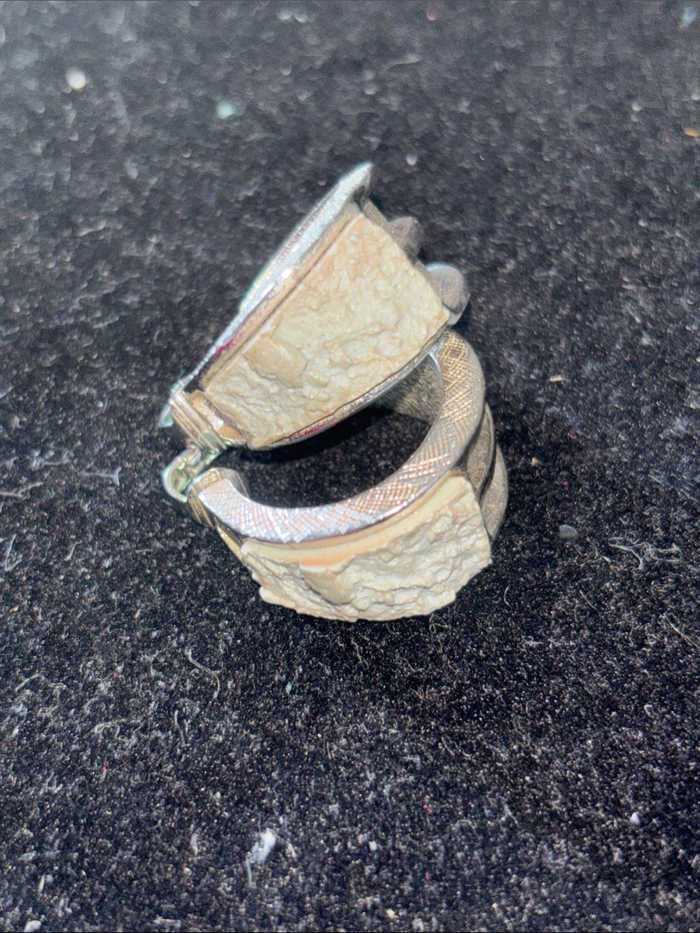 Berger Textured Hoop Ring - Women Jewelry